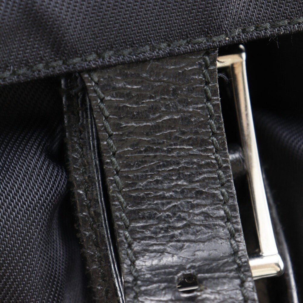 GUCCI Black Leather Backpack - Picture 9 of 16